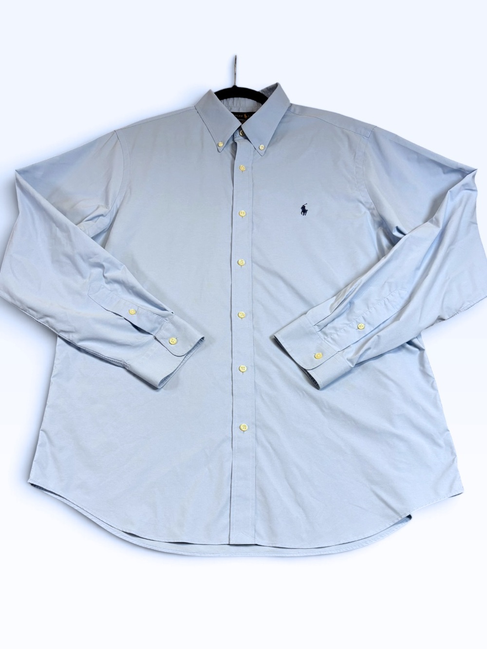 Polo Ralph Lauren Performance Shirt Mens XL Classic Fit Light Blue Button Down